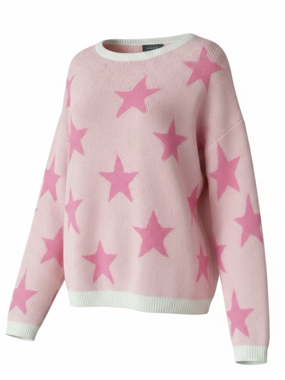 POL Pink Star NWOT Knit Sweater – Size Medium